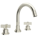 Rohl RA2228XMPN2 Polished Nickel 8'' Widespread Bathroom Sink Faucet