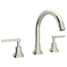 Rohl RA2228LMPN2 Polished Nickel 8'' Widespread Bathroom Sink Faucet