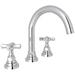 Rohl RA2328XMAPC2 Polished Chrome 8'' Widespread Bathroom Sink Faucet