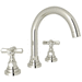 Rohl RA2328XMPN2 Polished Nickel 8'' Widespread Bathroom Sink Faucet