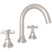 Rohl RA2328XMSTN2 Satin Nickel 8'' Widespread Bathroom Sink Faucet