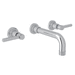 Rohl RA3307ILAPCTO2 Polished Chrome Bathroom Sink Faucet Trim Kit