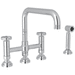 Rohl RA3358IWWSAPC2 Polished Chrome Two Handle Kitchen Faucet