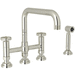 Rohl RA3358IWWSPN2 Polished Nickel Two Handle Kitchen Faucet