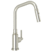 Rohl RA3431ILPN2 Polished Nickel Pull-Out Spray Kitchen Faucet