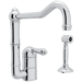 Rohl RA3608LMWSAPC2 Polished Chrome Single Handle Kitchen Faucet