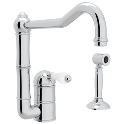 RA3608LPULB2 Acqui Single Handle Kitchen Faucet - Unlacquered Brass