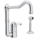 Rohl RA3608LPWSAPC2 Polished Chrome Single Handle Kitchen Faucet