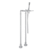 Rohl RAKIT2202NLMSTN Satin Nickel Freestanding Tub Filler