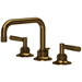 Rohl RMB2009LMAG2 Antique Gold 8'' Widespread Bathroom Sink Faucet