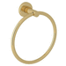 Rohl RLO4ULB Unlacquered Brass Towel Ring