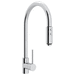 Rohl RLS57LAPC2 Polished Chrome Pull-Out Spray Kitchen Faucet