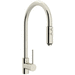 Rohl RLS57LPN2 Polished Nickel Pull-Out Spray Kitchen Faucet