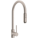 Rohl RLS57LSTN2 Satin Nickel Pull-Out Spray Kitchen Faucet