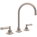 Rohl RMB2019LMSTN2 Satin Nickel 8'' Widespread Bathroom Sink Faucet