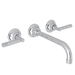 Rohl RMB2037LMAPCTO Polished Chrome Tub Faucet Trim Kit