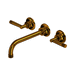 Rohl RMB2037LMULBTO Unlacquered Brass Tub Faucet Trim Kit