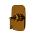 Rohl RMB2040NLMULB Unlacquered Brass Thermostatic Valve Trim