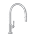 Rohl RMB7930LMAPC2 Polished Chrome Pull-Out Spray Kitchen Faucet