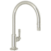 Rohl RMB7930LMPN2 Polished Nickel Pull-Out Spray Kitchen Faucet