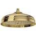 Rohl R10478ULB Unlacquered Brass Shower Head