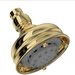 Rohl R10858ULB Unlacquered Brass Shower Head