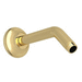 Rohl R14406ULB Unlacquered Brass Shower Arm