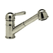 Rohl RR77V3STN Satin Nickel Pull-Out Spray Kitchen Faucet