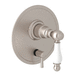 Rohl RAC210NOPSTN Satin Nickel Non-Thermostatic Valve Trim