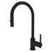 Rohl RCY57LMB2 Matte Black Pull-Out Spray Kitchen Faucet