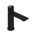 Rohl REC01D1IWMBN Matte Black / Satin Nickel Single Hole Bathroom Sink Faucet