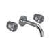 Rohl REC08W3IWAPC Polished Chrome Bathroom Sink Faucet Trim Kit