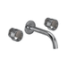 Rohl REC08W3IWPCN Polished Chrome / Satin Nickel Bathroom Sink Faucet Trim Kit