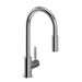 Rohl RR7520APC Polished Chrome Pull-Out Spray Kitchen Faucet