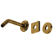 Rohl R14406AG Antique Gold Shower Arm