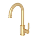 Rohl RU4513HTSEG2 Satin English Gold Single Hole Bar Faucet