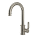 Rohl RU4513HTSTN2 Satin Nickel Single Hole Bar Faucet