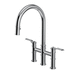 Rohl RU4549HTAPC2 Polished Chrome Pull-Out Spray Kitchen Faucet