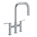 Rohl RU4551HTAPC2 Polished Chrome Pull-Out Spray Kitchen Faucet