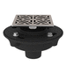 Rohl RSDCI23144STN Satin Nickel Shower Drain