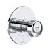 Rohl RTEC44W1IWAPC Polished Chrome Thermostatic Valve Trim
