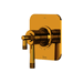 Rohl RTMB23W1LMULB Unlacquered Brass Thermostatic / Volume Control Trim