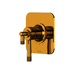 Rohl RTMB44W1LMULB Unlacquered Brass Thermostatic / Volume Control Trim