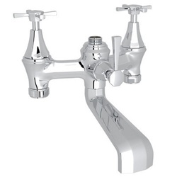 RU3133XEG Deco Deck Mount Tub Faucet - English Gold