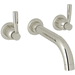 Rohl RU3331LSPNTO Polished Nickel Tub Faucet Trim Kit