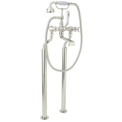 RU3521X1ULB Edwardian Freestanding Tub Faucet - Unlacquered Brass RU3521X1ULB Edwardian Freestanding Tub Faucet - Unlacquered Brass