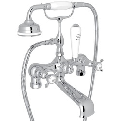 RU3541XULB Edwardian Wall Mount Whirlpool Faucet Tub Faucet - Unlacquered Brass RU3541XULB Edwardian Wall Mount Whirlpool Faucet Tub Faucet - Unlacquered Brass
