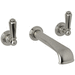 Rohl RU3560LSTNTO2 Satin Nickel Bathroom Sink Faucet Trim Kit