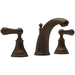 Rohl RU3712LSEB2 English Bronze 8'' Widespread Bathroom Sink Faucet