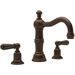 Rohl RU3720LEB2 English Bronze 8'' Widespread Bathroom Sink Faucet